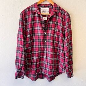 Frank & Eileen Red Plaid Eileen Flannel L
